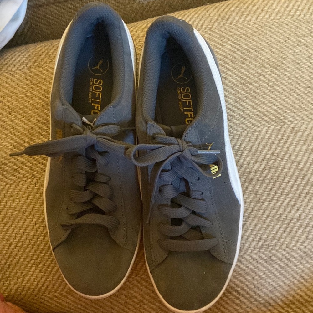 Puma sneakers.